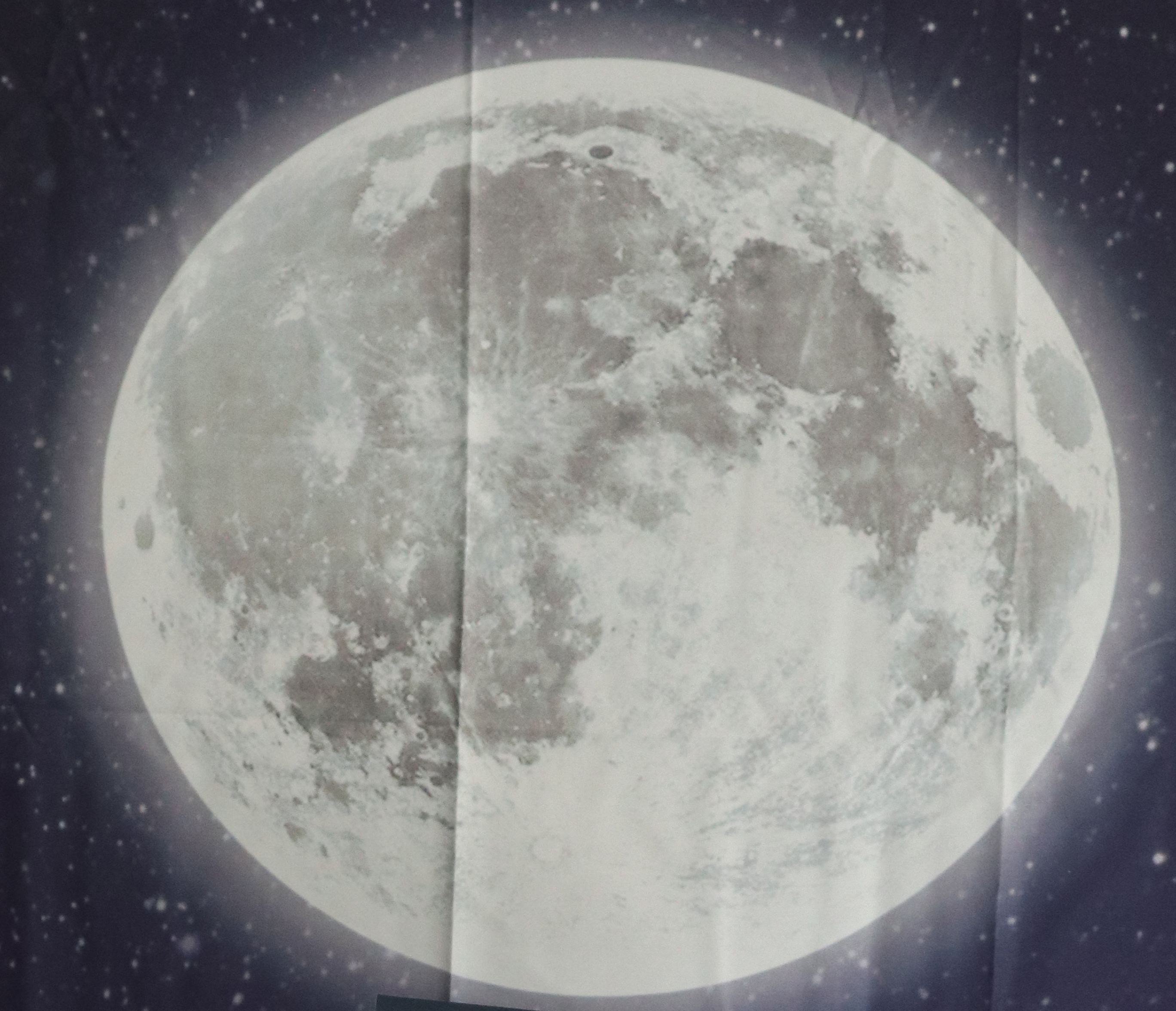 photo lune et livres